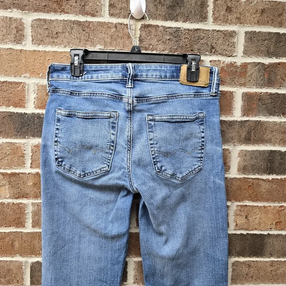 American Eagle Outfitters Light Blue Boot Cut Jeans Airflex - Picture 5 of 9